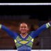 La brasileña Andrade gana la plata en all-around y Lee se lleva el oro