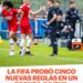 La FIFA probo 5 nuevas reglas en un torneo Juvenil