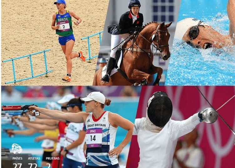 Pentatlón moderno en las olimpiadas