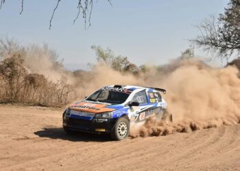 En la cuarta posición se ubico Sebastián Monserratt en el Rally Argentino