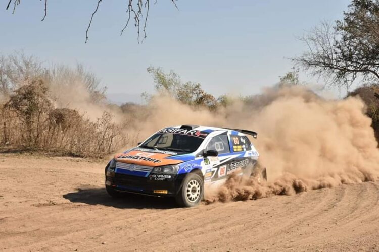 En la cuarta posición se ubico Sebastián Monserratt en el Rally Argentino