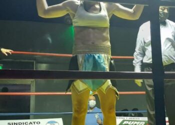 Nieves Marcone: “El trabajo que vengo realizando me devolvieron las ganas de seguir boxeando”.