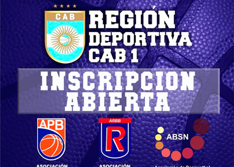 Se cerró la inscripción para los Torneos de la Región Deportiva CABB1