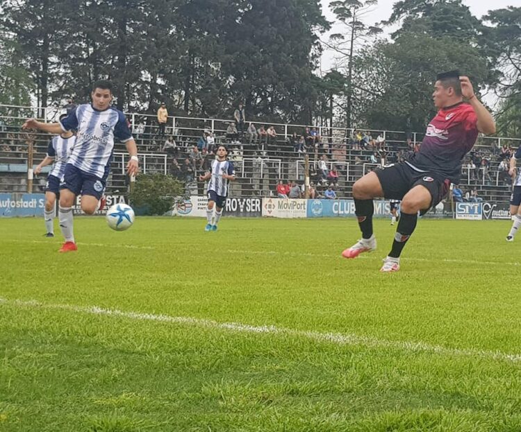 General Rojo ganó, gusto y goleó