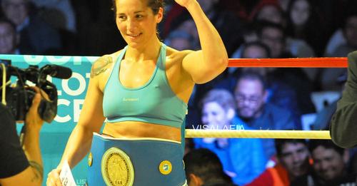 Soledad Matthysse recuperó el título argentino pluma