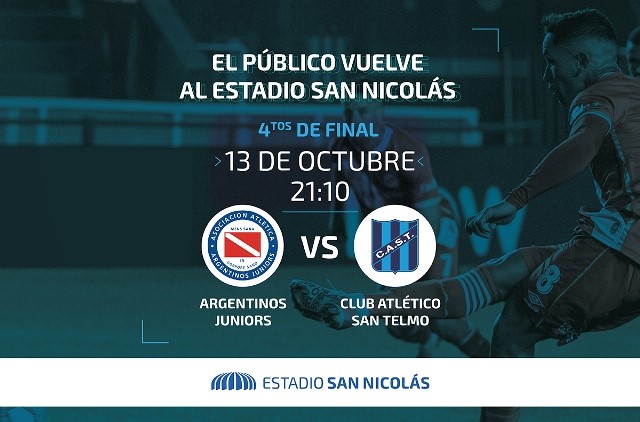 COPA ARGENTINA: ¡VUELVE EL PÚBLICO AL ESTADIO SAN NICOLÁS!