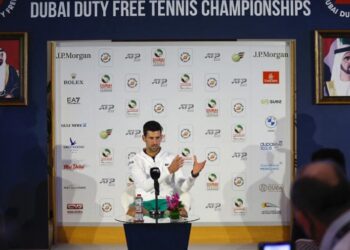 Djokovic juega por primera vez en el año en el ATP de Dubái, donde no le exigen vacunas