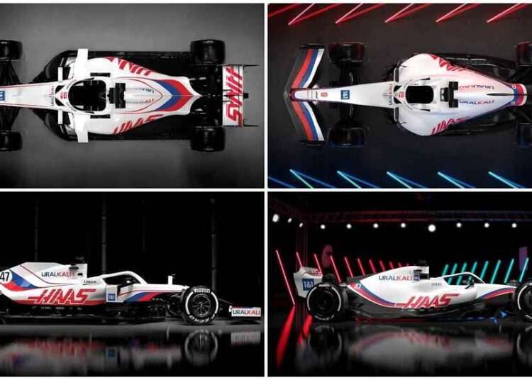 Arrancó la nueva era en la Fórmula 1: Hass fue el primer equipo en mostrar su auto para 2022 con una singular apuesta