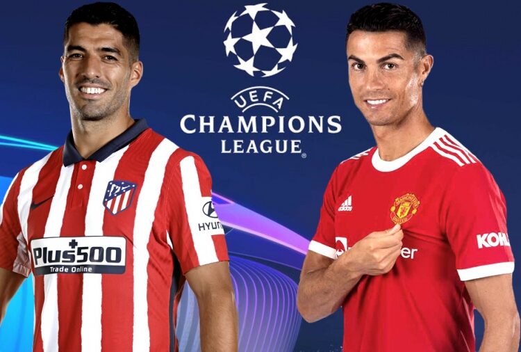 Atlético Madrid recibe a Manchester United por la Liga de Campeones
