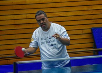 ARGENTINA TRI21: JUAN PABLO CASTET, CAMPEÓN EN TENIS DE MESA 