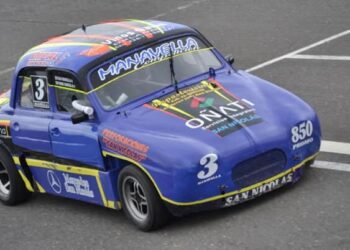 Podio nicoleño en el TC 850