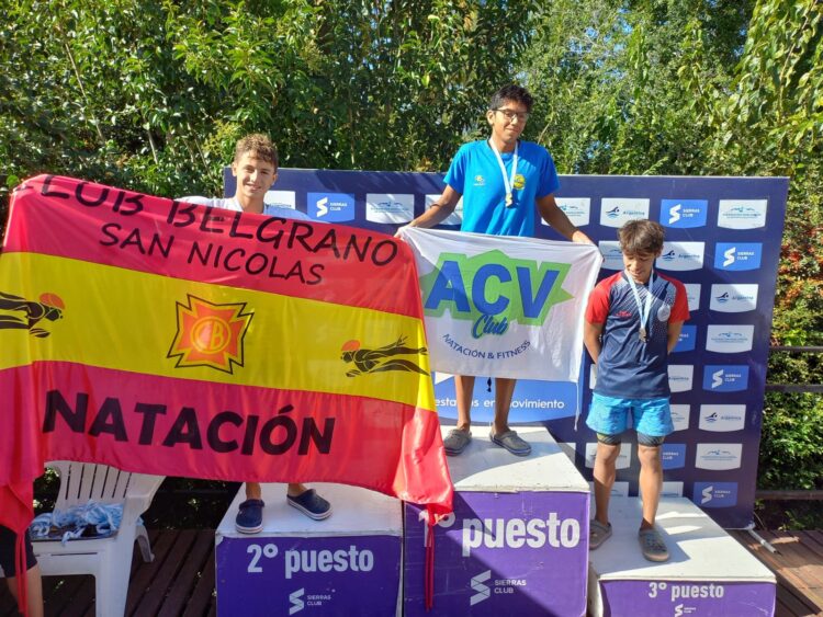 NADADORES DEL CLUB BELGRANO PARTICIPARON EN LA COPA OTOÑO SIERRAS CLUB DE SAN LUIS
