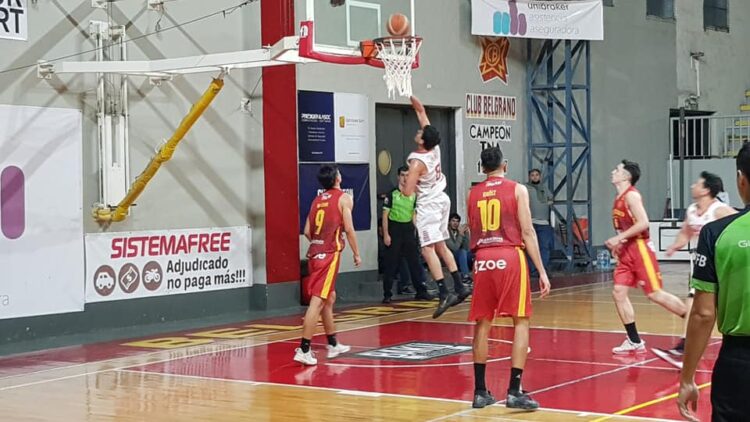 Provincial, aprovecho el primer cuarto de Belgrano, para quedarse con la victoria