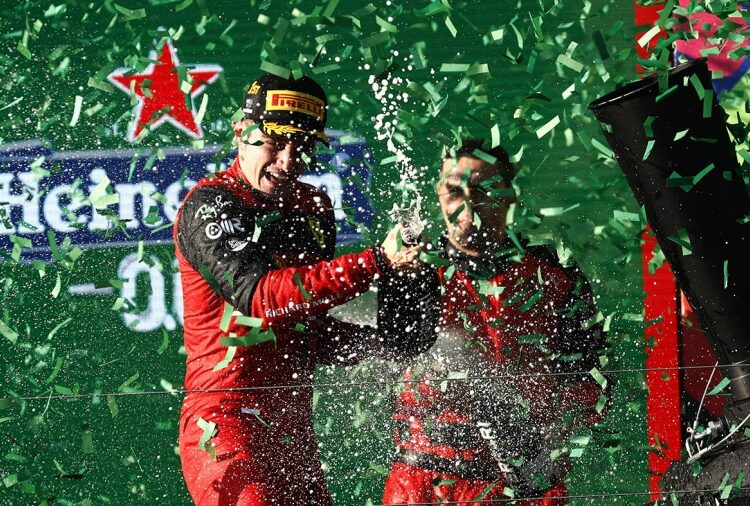 Leclerc coronó la victoria en Melbourne y amplía su liderazgo en el Mundial de F1