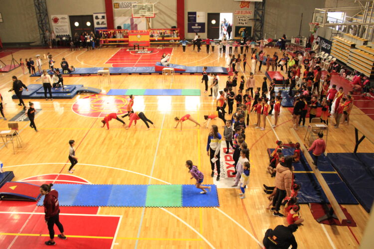 El club Belgrano tuvo su «Torneo Aniversario de Gimnasia Artisitica»