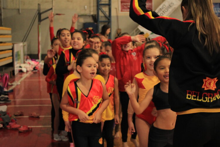 El club Belgrano tuvo su «Torneo Aniversario de Gimnasia Artisitica»