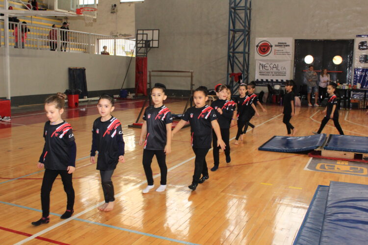 El club Belgrano tuvo su «Torneo Aniversario de Gimnasia Artisitica»