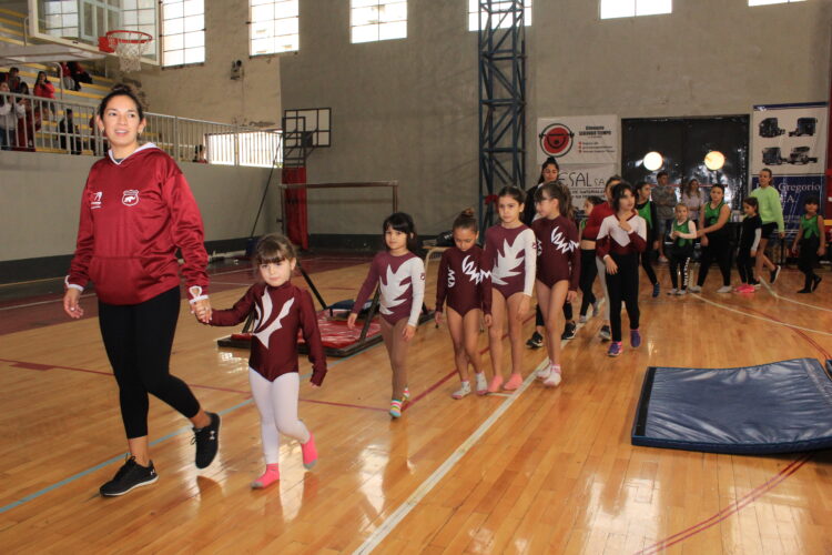 El club Belgrano tuvo su «Torneo Aniversario de Gimnasia Artisitica»