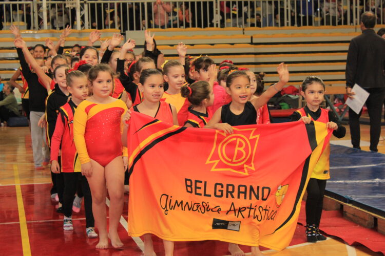 El club Belgrano tuvo su «Torneo Aniversario de Gimnasia Artisitica»