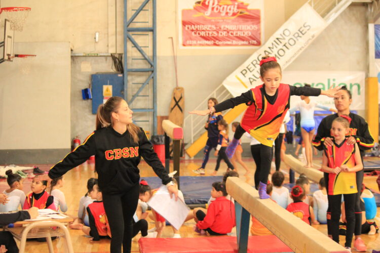 El club Belgrano tuvo su «Torneo Aniversario de Gimnasia Artisitica»