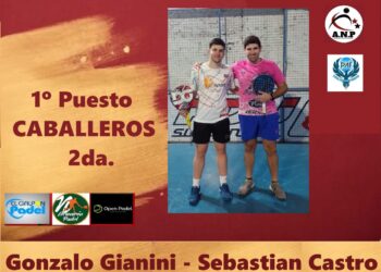 Se disputo la segunda Etapa de la Asociacion Nicoleña de Padel