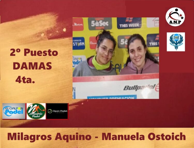 Se disputo la segunda Etapa de la Asociacion Nicoleña de Padel