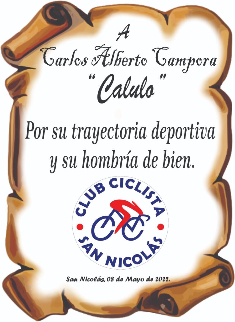 MATÍAS TOGNATO SE QUEDÓ CON LA PRIMERA UBICACIÓN EN SAN NICOLÁS