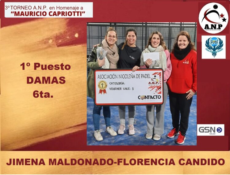 Tercer torneo ANP para todas las categorias «MAURICIO CAPRIOTTI»