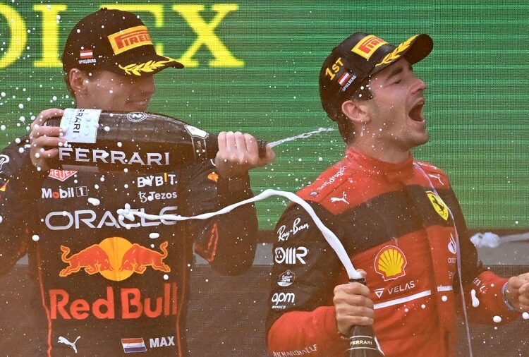 Leclerc ganó el GP de Austria por delante de Verstappen