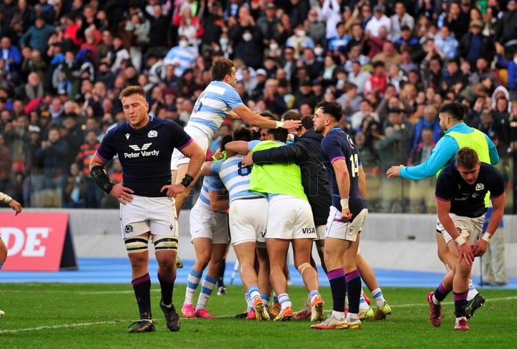 Los Pumas le ganaron a Escocia en Santiago del Estero