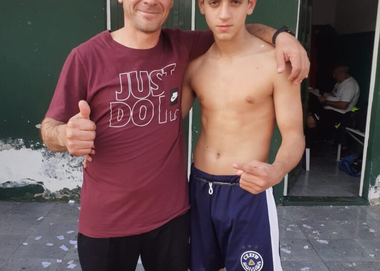Mirko Eyherabide uno de los campeones de la sexta de Somisa