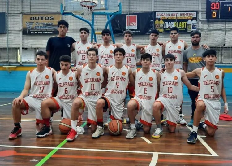 Belgrano se metio en la categoria U17 entre los cuatro mejores de la Región I