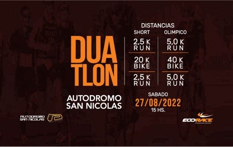 DISFRUTÁ DEL PRIMER DUATLÓN EN EL AUTÓDROMO SAN NICOLÁS