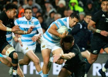 Los Pumas cayeron ante los All Blacks que mostraron su supremacía en el juego