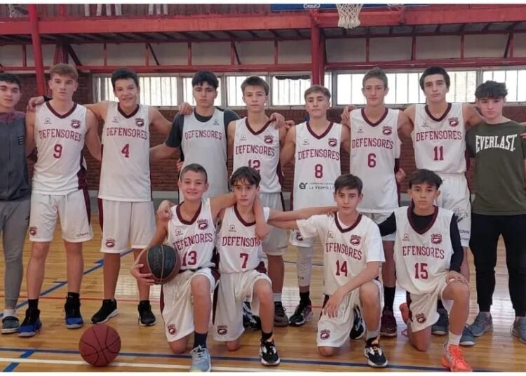 Defensores en La Liga Federal Formativa U15 ya conoce al resto de los finalistas