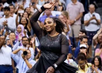Serena Williams se adueñó de los flashes en su última función