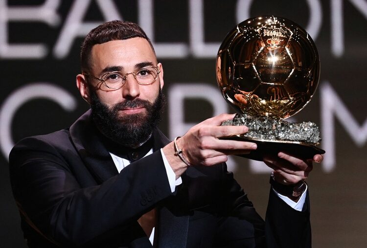 Karim Benzema ganó el Balón de Oro 2022