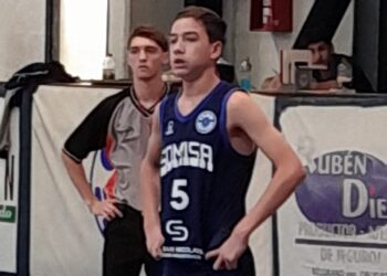 Martin Sanchez el jugador mas joven en debutar en la CABB