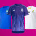 Todas las camisetas titulares y suplentes de las selecciones que jugarán el Mundial de Qatar 2022