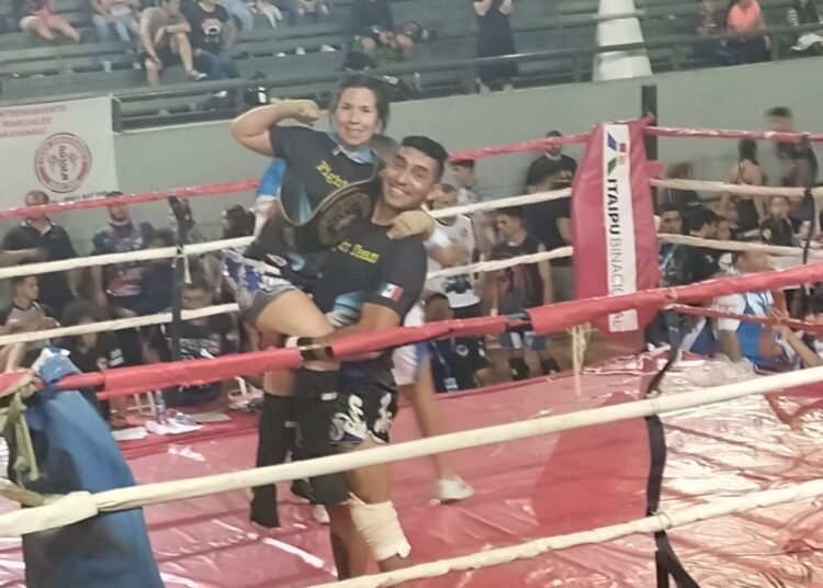 Andrés » El Cerdo» Taboada y Rocío «La Winnie» Salinas campeones sudamericanos en Paraguay