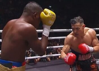 Maravilla Martínez noqueó en el primer round a un rival que las redes calificaron de «paquete»