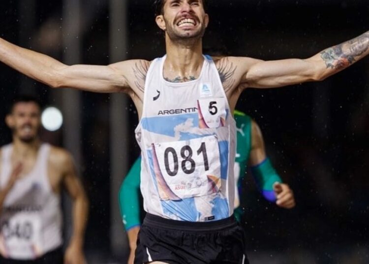 HISTORICO RECORD SUDAMERICANO DE BRUNO: 13:11.57 EN 5.000