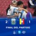 Argentina venció 2-1 a Venezuela en el Sudamericano Sub 17 y quedó a un paso de la clasificación al Mundial