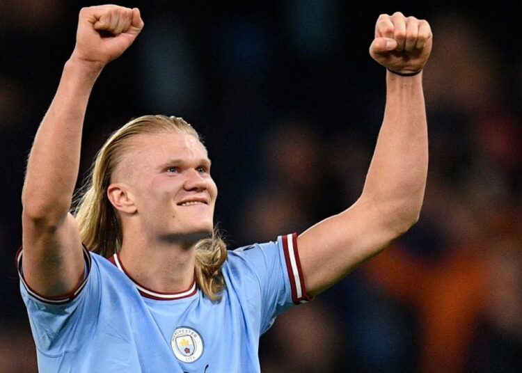 Nuevamente líder, Manchester City venció a West Ham con el gol 35 de Haaland para ser récord