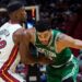 Con una lluvia de triples, los Celtics evitaron la barrida de los Heat y van por la hazaña en la Conferencia Este de la NBA