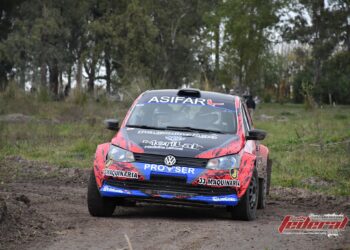 Sebastian Monserrat segundo en el Rally Federal en Gualeguay