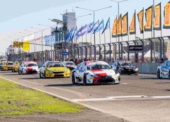 ANTE UNA MULTITUD, SE CORRIÓ EL TOP RACE EN SAN NICOLÁS