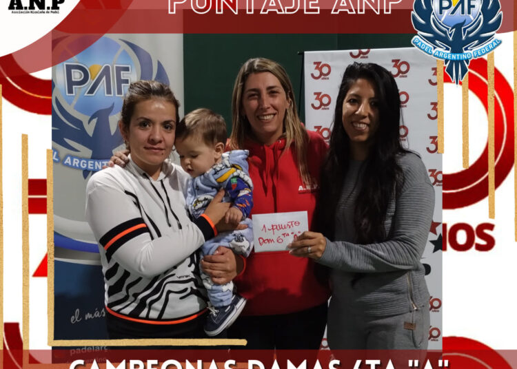 TORNEO ANP TODAS LAS CATEGORIAS II – DOBLE PUNTAJE