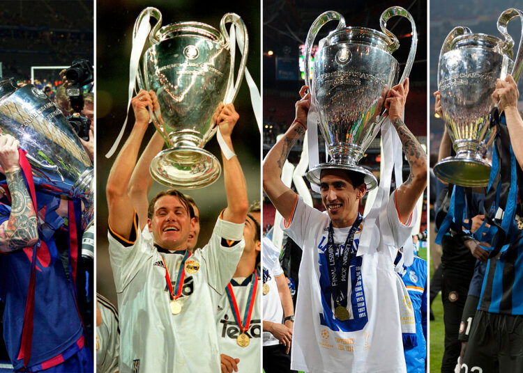 Los 21 argentinos que ganaron la Champions League