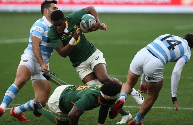 Los Pumitas cayeron ante Sudáfrica y jugarán por el noveno puesto en el Mundial Sub 20 de rugby